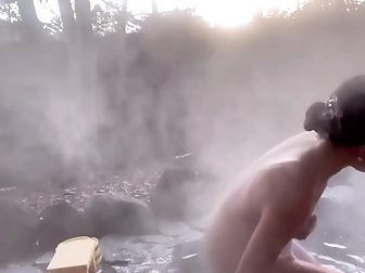 Japanese Spa Beauty Reveals Her Luscious Assets And Alluring Figure