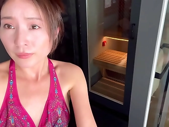 Revealing The Alluring, Luscious Body - Relaxing In A Japanese Steamy Sauna!